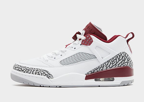 Jordan SPIZIKE LOW - White/Wolf Grey/Anthracite/Team Red /Wolf Grey/Anthracite/Team Red