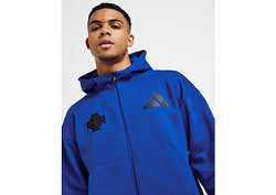 Adidas Northern Ireland Z.N.E. Full Zip Hoodie Blue