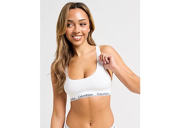 Calvin Klein Underwear Modern Cotton Bralette White