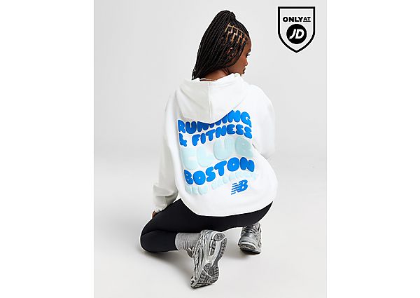 New Balance Fitness Club Hoodie White