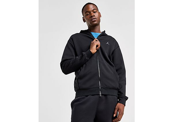 Jordan Sport Full Zip Fleece Hoodie Black