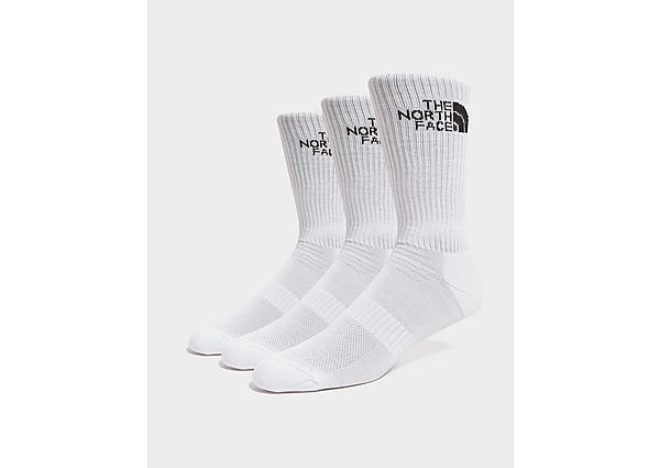 The North Face 3Pack Crew Socks White