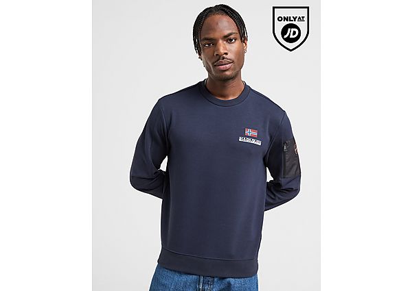 Napapijri Belk Crew Sweatshirt Navy