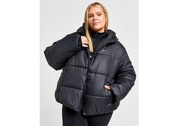 Nike Plus Size Sportswear Synthetic Jacket Black