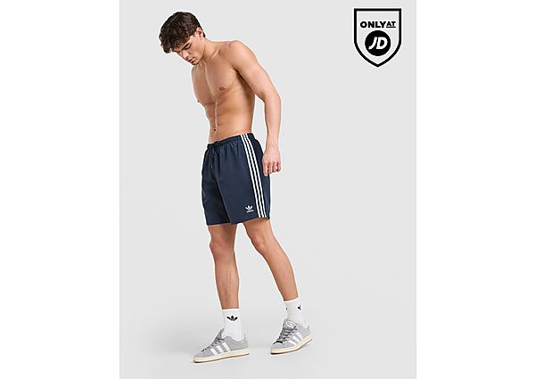 adidas Originals 3-Stripes 8\\" Swim Shorts