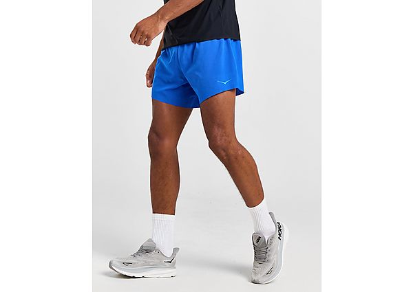 HOKA Glide 5" Shorts Blue