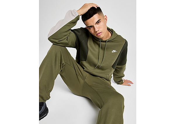 Nike Club Fleece Colour Block Hoodie