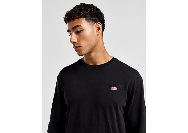 Polo Sport Long Sleeve T-Shirt Black