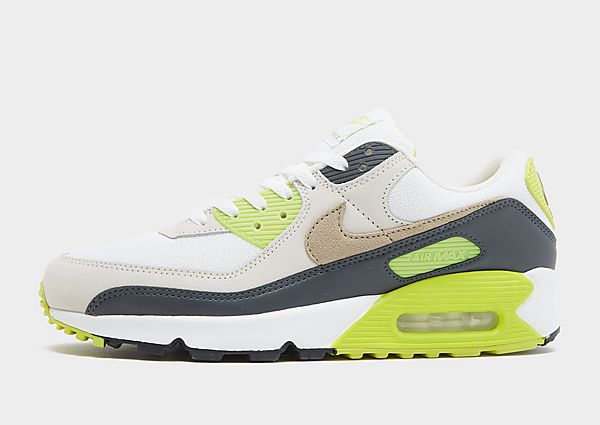 Nike Air Max 90 - White/Cyber/Dark Smoke Grey/Khaki /Cyber/Dark Smoke Grey/Khaki