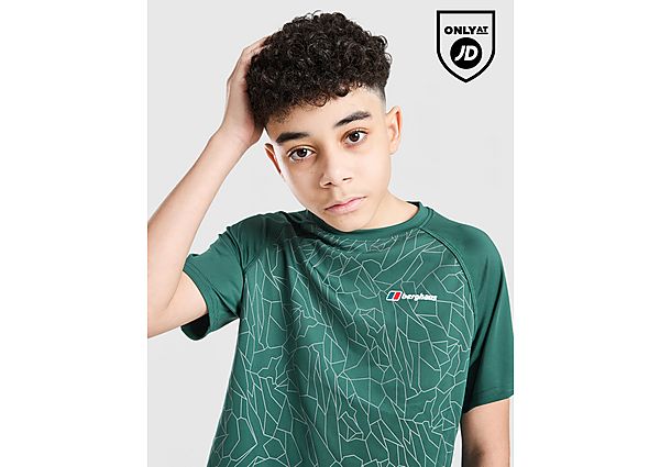 Berghaus All Over Print Grid V2 T-Shirt Junior