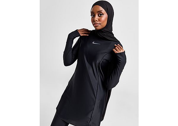 Nike Long Sleeve Swim Tunic Black