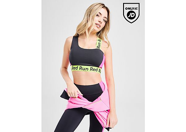 Run Activewear Twin Flame Asymmetric Sports Bra