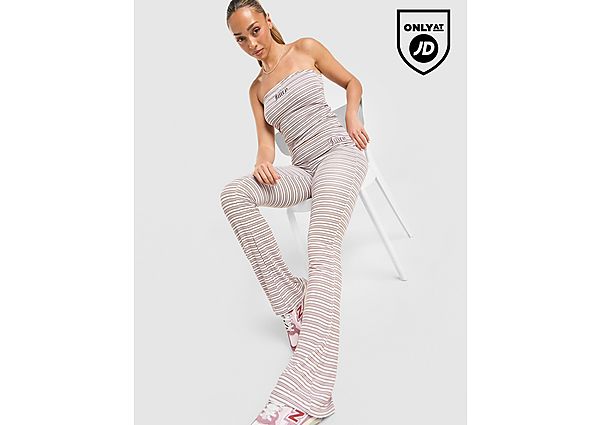 JUICY COUTURE Stripe Logo Flare Joggers