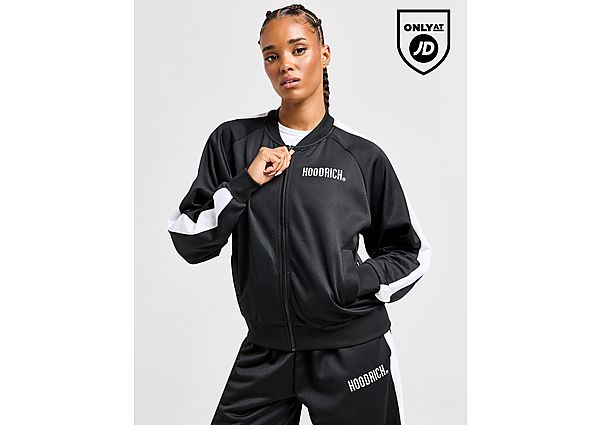 Hoodrich Selena Poly Track Top Black