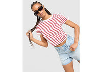 LEVI'S Stripe Slim T-Shirt white