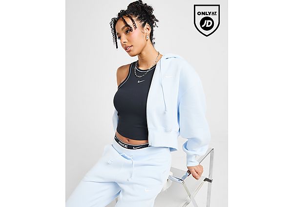 Nike Phoenix Crop Full Zip Hoodie