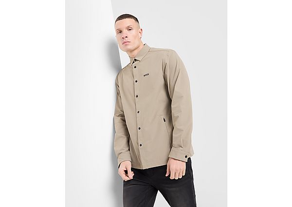 BOSS Basin Overshirt Beige