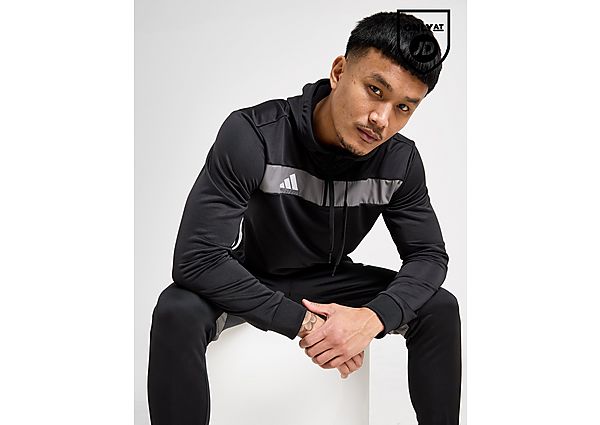 adidas Tiro 25 14 Zip Hoodie Black