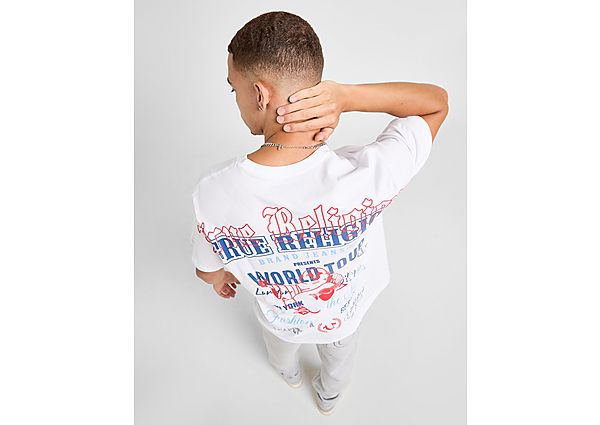 True Religion Multi Logo Back T-Shirt