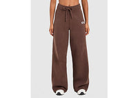 AYBL Varsity Knitted Wide Joggers brown
