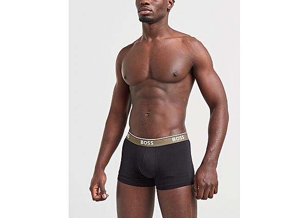 BOSS 3Pack Power Boxer Shorts Black