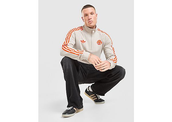 adidas Originals FC Bayern Munich 1/2 Zip Sweatshirt