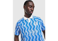 adidas Originals All Over Print Football Jersey blue
