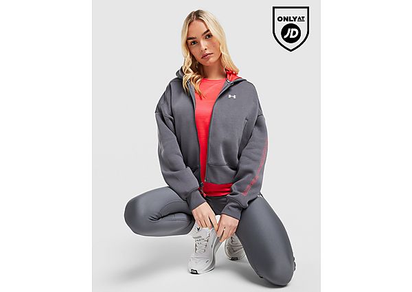 Under Armour Double Wordmark Cropped Hoodie