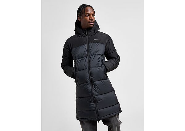 Technicals Sway Longline Bubble Jacket Black