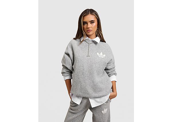 adidas Originals Trefoil Knit Crew Sweatshirt