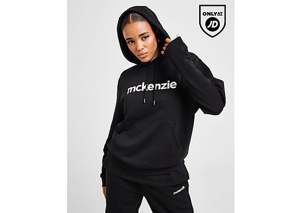 McKenzie French Terry Logo Overhead Hoodie Black