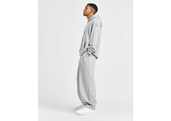 Nike Club Oversized Joggers Dark Grey Heather Light Smoke Grey White