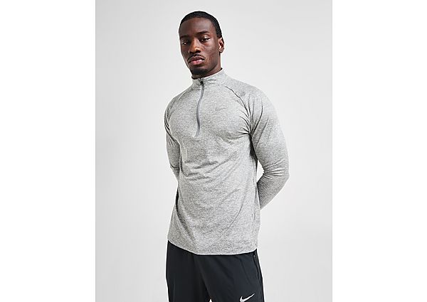 Nike Stride 14 Zip Top Grey