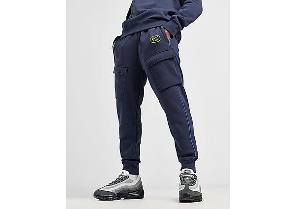 Nike Air Fleece Cargo Joggers Blue