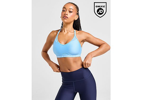 Under Armour Crossback Low Sports Bra Blue