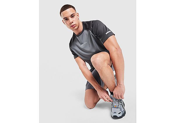 Red Run Activewear Titanium Technical Runner T-Shirt