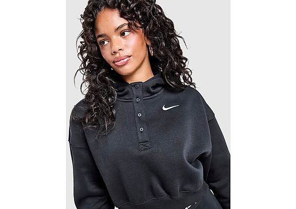Nike Phoenix Henley Crop Hoodie