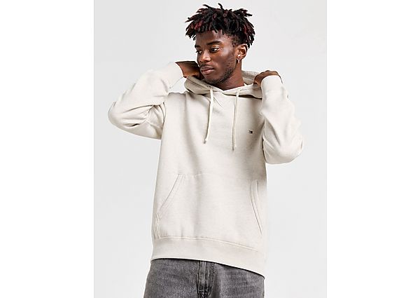 Tommy Hilfiger Small Flag Hoodie Stone -, Stone Stone