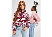 Columbia Helvetia Aztec Fleece - Burgundy, Burgundy