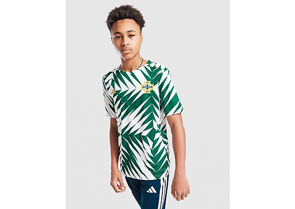 adidas Northern Ireland Pre Match Shirt Junior