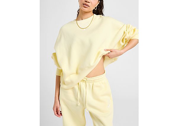 Nike Phoenix Crop Oversized Crew Sweatshirt