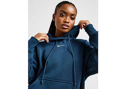 Nike Phoenix Oversized Hoodie Armoury Navy Sail