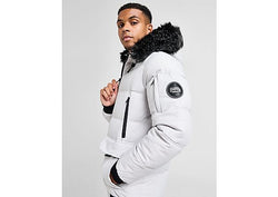 Supply & Demand Moretay Short Parka Jacket Grey