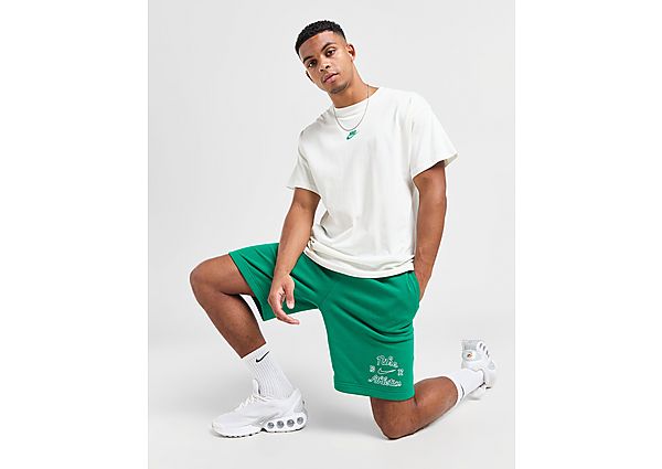 Nike Club Script Shorts Green