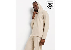 BOSS Waffle Overhead Tracksuit Beige