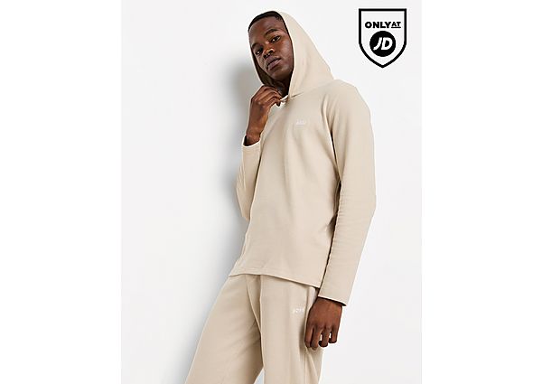 BOSS Waffle Overhead Tracksuit Beige