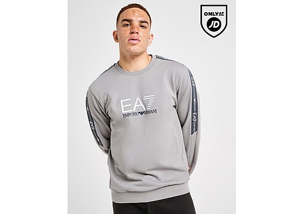 EA7 Emporio Armani Tape Large Logo Crew Sweatshirt