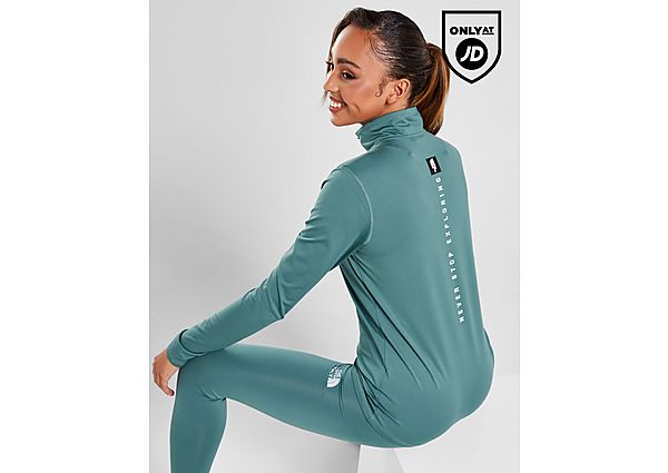 The North Face Never Stop Exploring 1 4 Zip Top Green