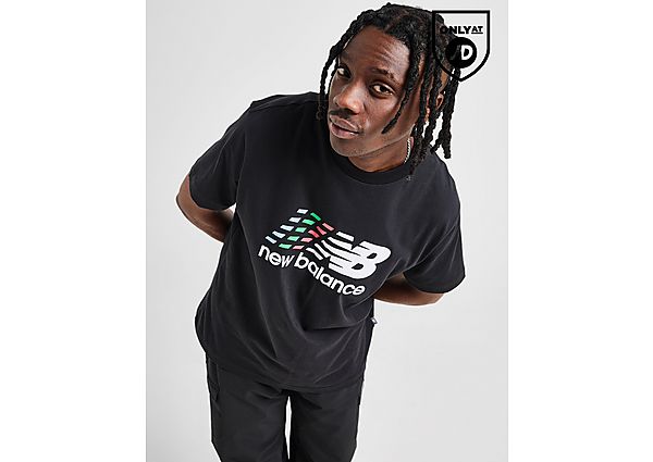 New Balance Multi Dash TShirt Black