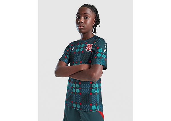 Macron Wrexham AFC Warm Up Shirt Junior